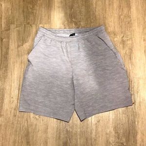 LULULEMON Grey athletic shorts, men’s size L
